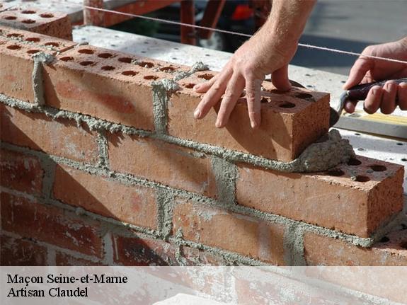 Maçon 77 Seine-et-Marne  Artisan Claudel