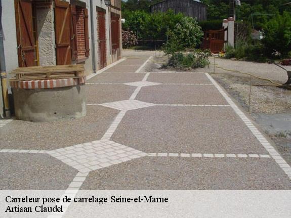 Carreleur pose de carrelage Seine-et-Marne 