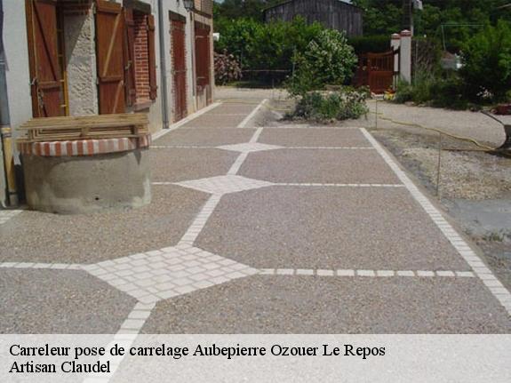 Carreleur pose de carrelage  77720