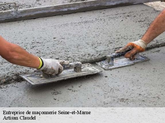 Entreprise de maçonnerie Seine-et-Marne 