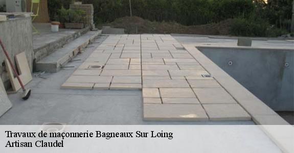 Travaux de maçonnerie  bagneaux-sur-loing-77167 Artisan Claudel