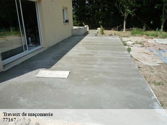 Travaux de maçonnerie  77167