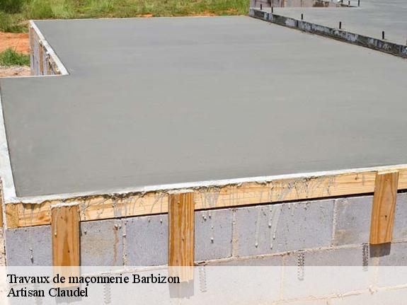 Travaux de maçonnerie  77630