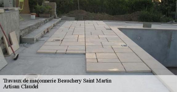 Travaux de maçonnerie  beauchery-saint-martin-77560 Artisan Claudel