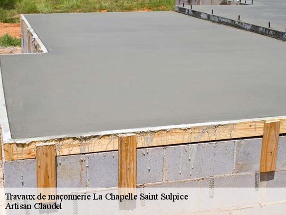 Travaux de maçonnerie  77160