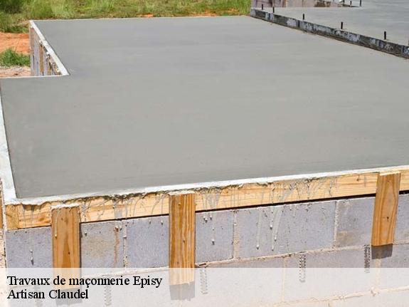 Travaux de maçonnerie  77250