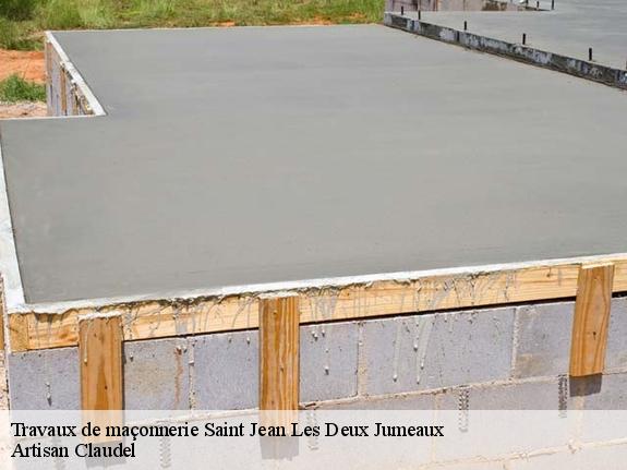 Travaux de maçonnerie  77660