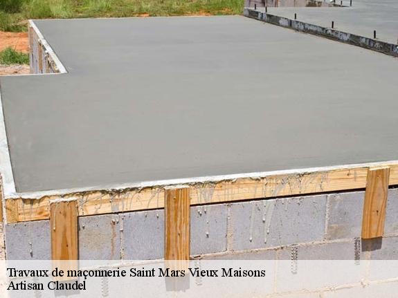 Travaux de maçonnerie  77320