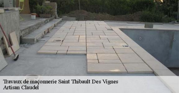 Travaux de maçonnerie  saint-thibault-des-vignes-77400 Artisan Claudel