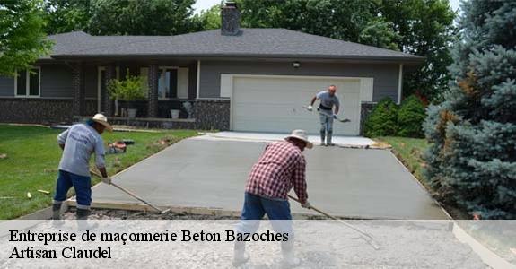 Entreprise de maçonnerie  beton-bazoches-77320 Artisan Claudel